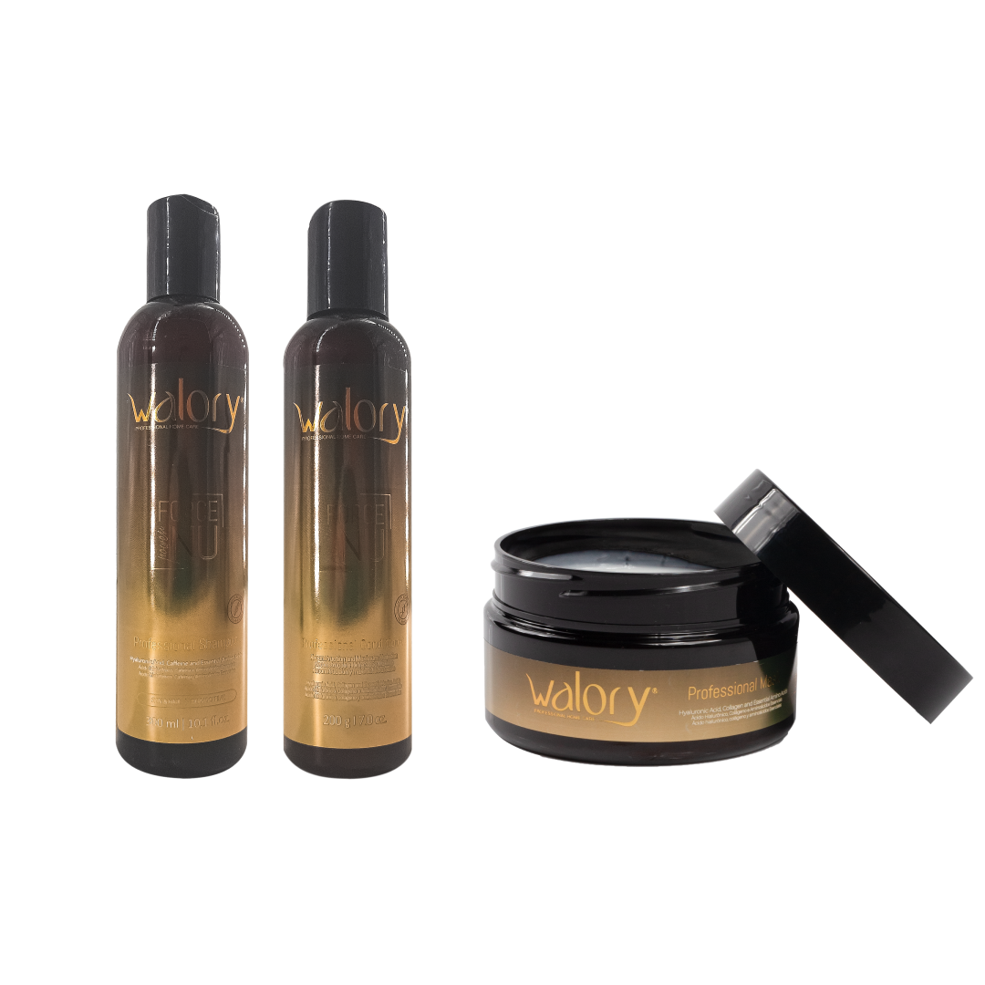 KIT FORCENU SHAMPOO - CONDICIONADOR - MASK