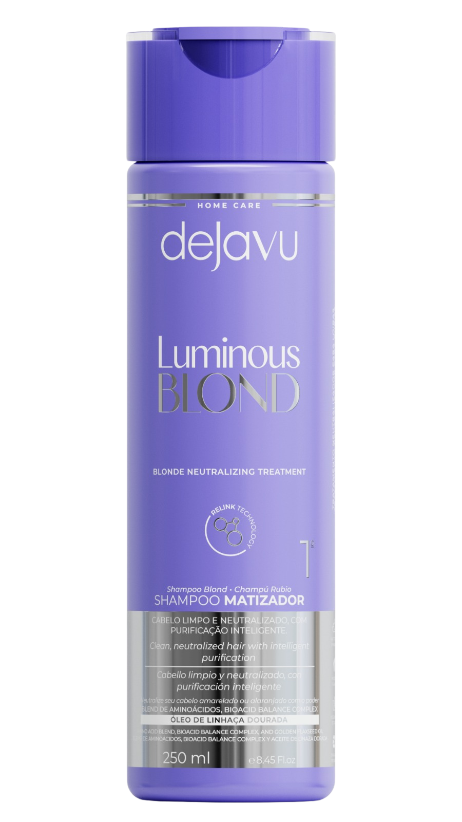 SHAMPOO MATIZADOR LUMINOUS BLOND 250 ML