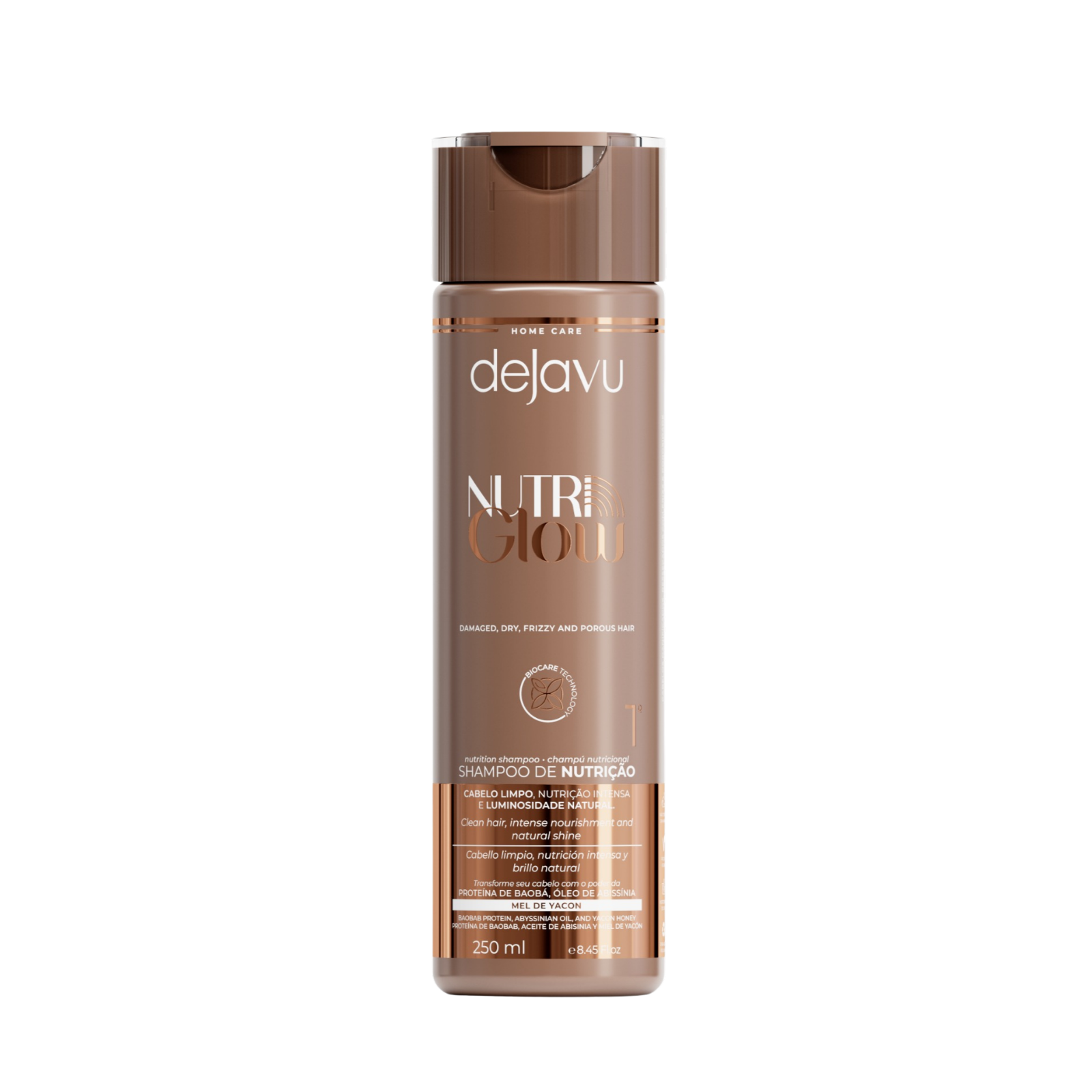 SHAMPOO DE NUTRICAO NUTRIGLOW 250ML